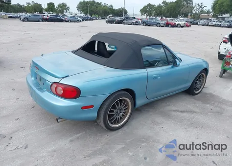 2001 Mazda Mx-5 Miata Ls/Special Edition из США, поврежденный, VIN JM1NB353510208607